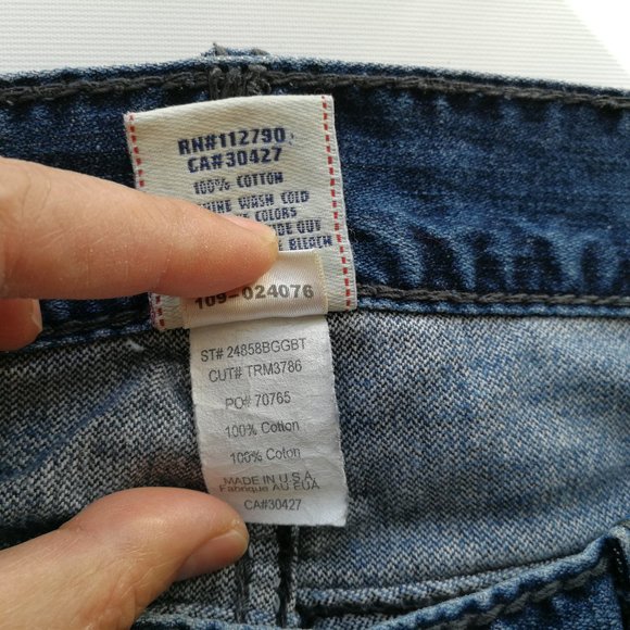 True Religion Billy Giant Big T Jeans 38 - Picture 7 of 10